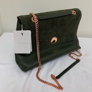 Ted Baker Suede Shoulder Bag